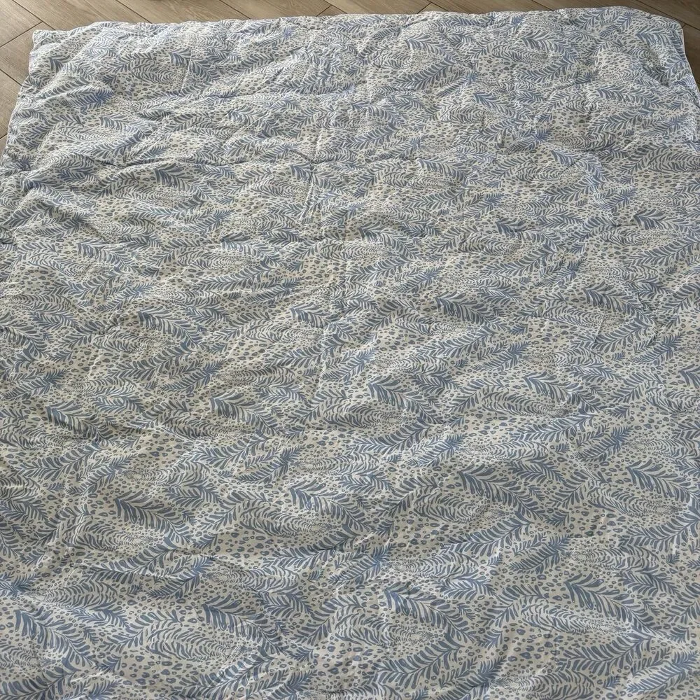 Lilly Pulitzer Pottery Barn Isla De CoCo Queen Shams Comforter Floral Reversible